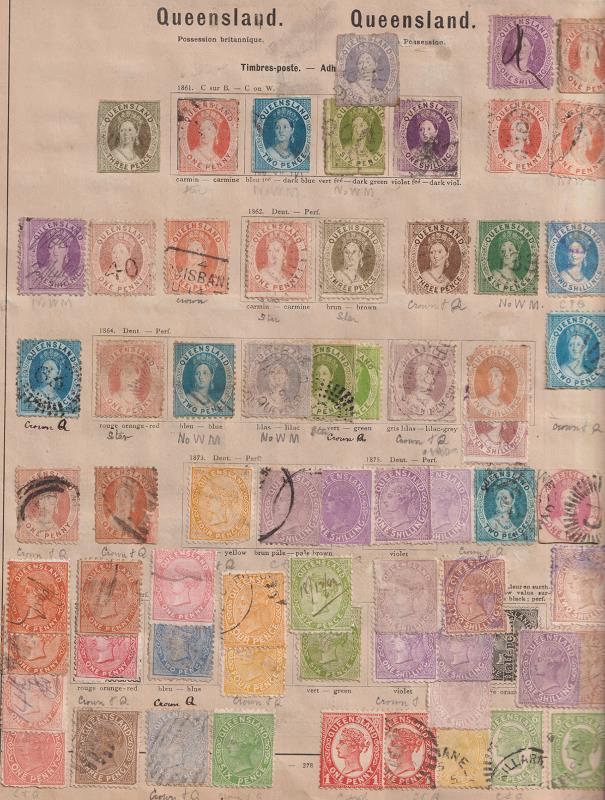 Lot 1 - collections and accumulations  -  Mowbray Collectables ​Public Stamp Auction #37