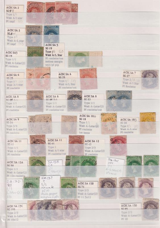 Lot 13 - collections and accumulations  -  Mowbray Collectables ​Public Stamp Auction #37