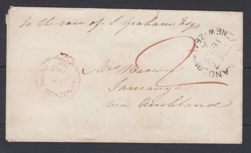 Lot 277 - New Zealand - Postal History  -  Mowbray Collectables ​Public Stamp Auction #37
