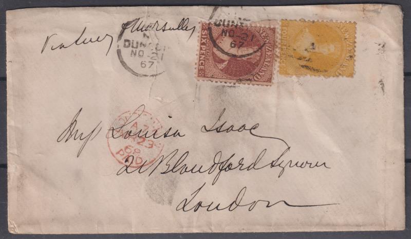 Lot 281 - New Zealand - Postal History  -  Mowbray Collectables ​Public Stamp Auction #37
