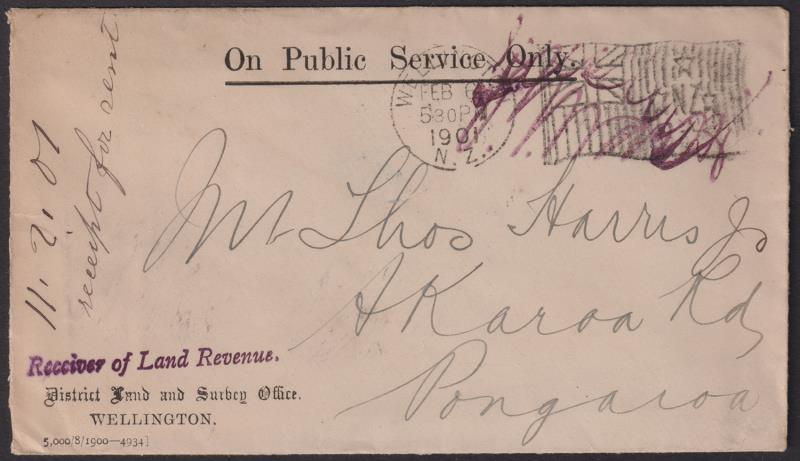 Lot 283 - New Zealand - Postal History  -  Mowbray Collectables ​Public Stamp Auction #37