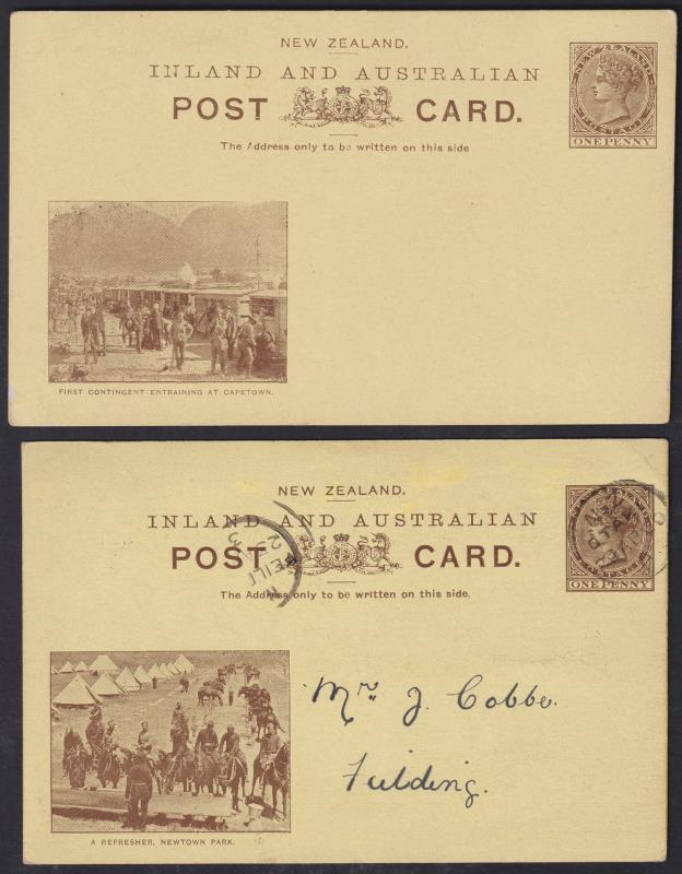 Lot 299 - New Zealand - Postal Stationery - Mowbray Collectables Public Stamp Auction #37 Lot 299 - New Zealand - Postal Stationery - Mowbray Collectables Public Stamp Auction #37