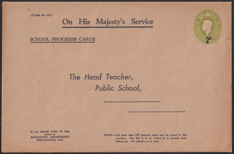Lot 308 - New Zealand - Postal Stationery  -  Mowbray Collectables ​Public Stamp Auction #37