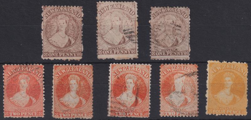 Lot 368 - NEW ZEALAND - Definitives - Full Face Queens - Mowbray Collectables Public Stamp Auction #37 Lot 368 - NEW ZEALAND - Definitives - Full Face Queens - Mowbray Collectables Public Stamp Auction #37