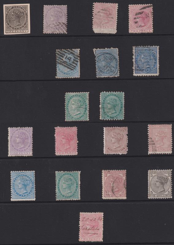 Lot 383 - NEW ZEALAND - Definitives - First Sidefaces - Mowbray Collectables Public Stamp Auction #37 Lot 383 - NEW ZEALAND - Definitives - First Sidefaces - Mowbray Collectables Public Stamp Auction #37