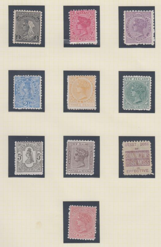 Lot 401 - NEW ZEALAND - Definitives - Second Sidefaces  -  Mowbray Collectables ​Public Stamp Auction #37