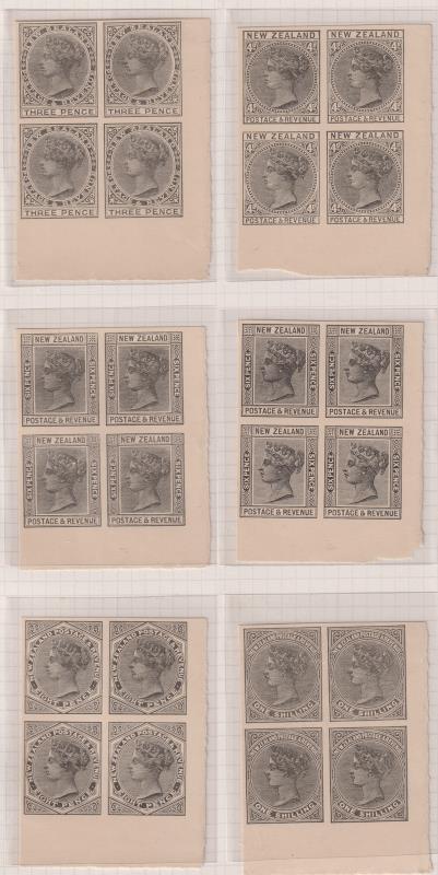 Lot 403 - NEW ZEALAND - Definitives - Second Sidefaces  -  Mowbray Collectables ​Public Stamp Auction #37