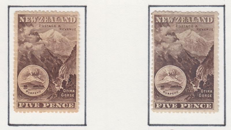Lot 411 - NEW ZEALAND - Definitives - 1898 Pictorials - Mowbray Collectables Public Stamp Auction #37 Lot 411 - NEW ZEALAND - Definitives - 1898 Pictorials - Mowbray Collectables Public Stamp Auction #37
