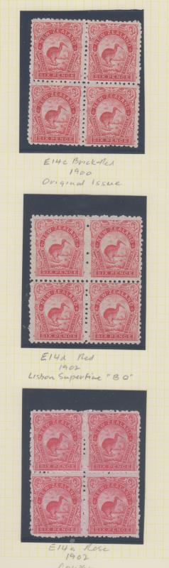 Lot 434 - NEW ZEALAND - Definitives - 1898 Pictorials  -  Mowbray Collectables ​Public Stamp Auction #37