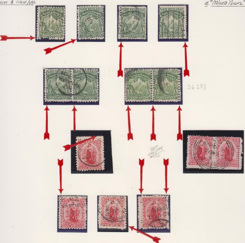 Lot 450 - NEW ZEALAND - Definitives - ½d Mount Cook  -  Mowbray Collectables ​Public Stamp Auction #37