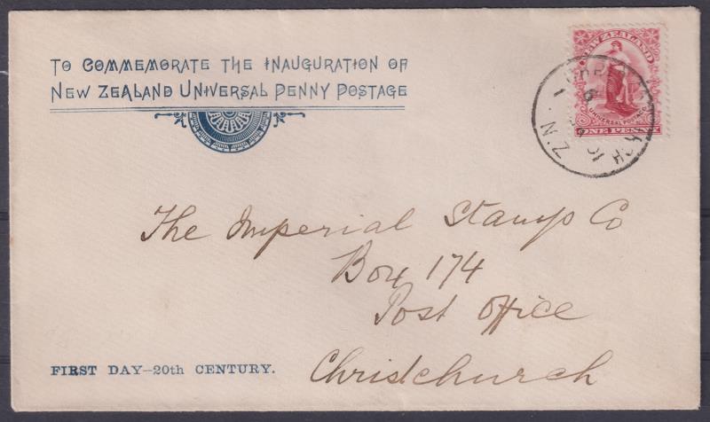 Lot 457 - NEW ZEALAND - Definitives - 1d Universals  -  Mowbray Collectables ​Public Stamp Auction #37