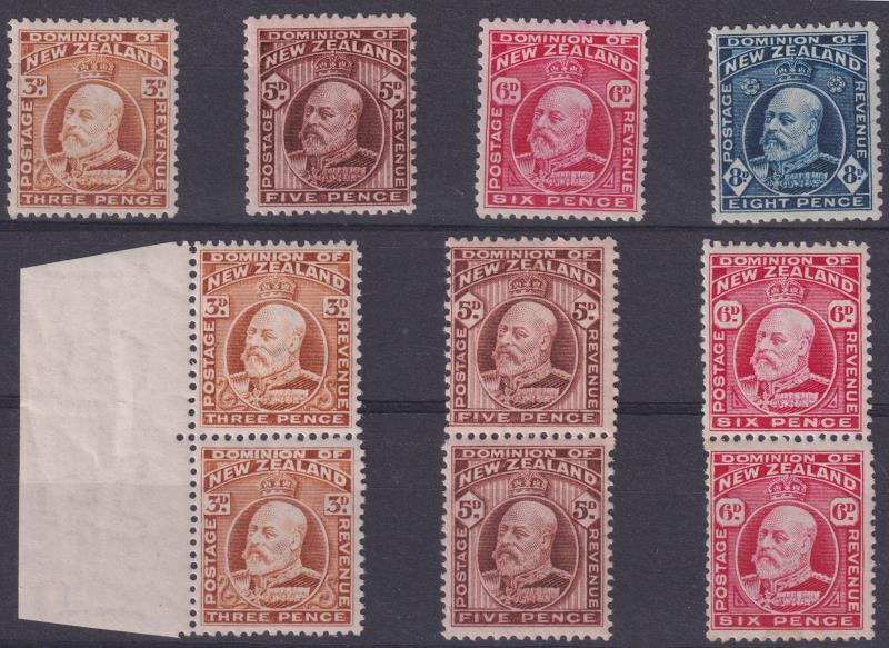 Lot 473 - NEW ZEALAND - Definitives - King Edward VII - Mowbray Collectables Public Stamp Auction #37 Lot 473 - NEW ZEALAND - Definitives - King Edward VII - Mowbray Collectables Public Stamp Auction #37