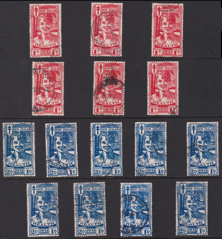 Lot 592 - NEW ZEALAND - Health - Mowbray Collectables Public Stamp Auction #37 Lot 592 - NEW ZEALAND - Health - Mowbray Collectables Public Stamp Auction #37