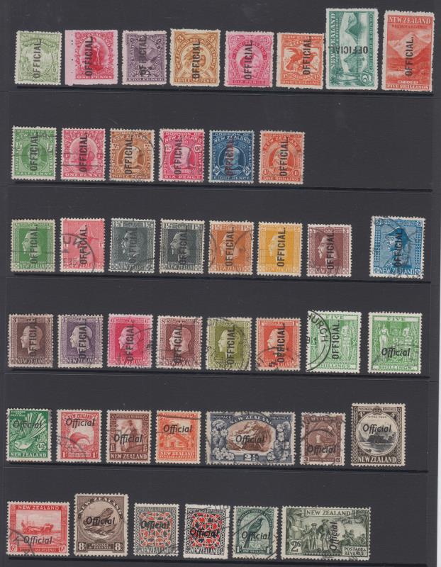 Lot 616 - New Zealand - Officials  -  Mowbray Collectables ​Public Stamp Auction #37