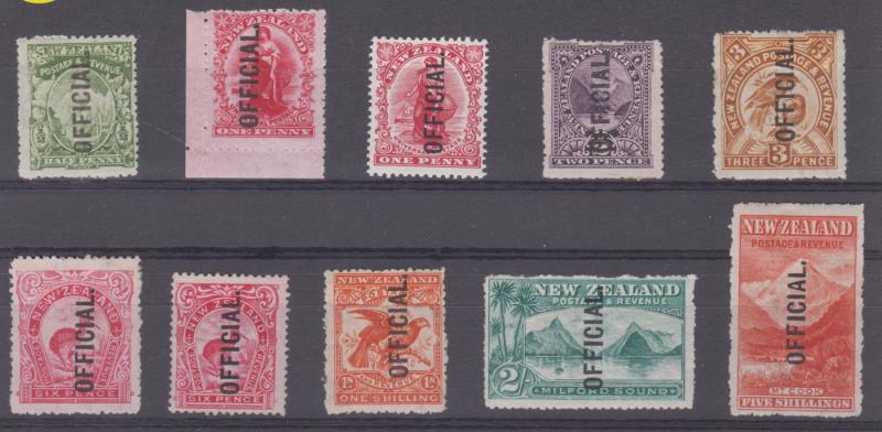 Lot 617 - New Zealand - Officials  -  Mowbray Collectables ​Public Stamp Auction #37
