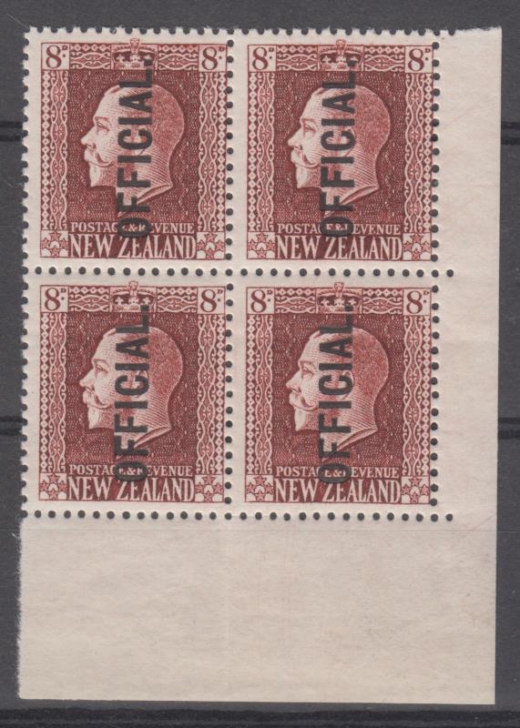 Lot 634 - New Zealand - Officials - Mowbray Collectables Public Stamp Auction #37 Lot 634 - New Zealand - Officials - Mowbray Collectables Public Stamp Auction #37