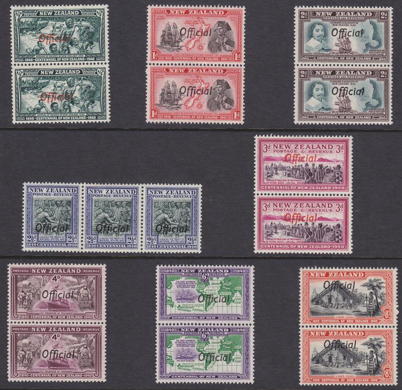 Lot 651 - New Zealand - Officials - Mowbray Collectables Public Stamp Auction #37 Lot 651 - New Zealand - Officials - Mowbray Collectables Public Stamp Auction #37