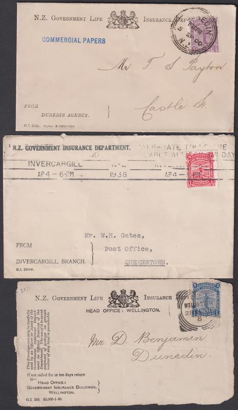 Lot 657 - New Zealand - Life Insurance - Mowbray Collectables Public Stamp Auction #37 Lot 657 - New Zealand - Life Insurance - Mowbray Collectables Public Stamp Auction #37