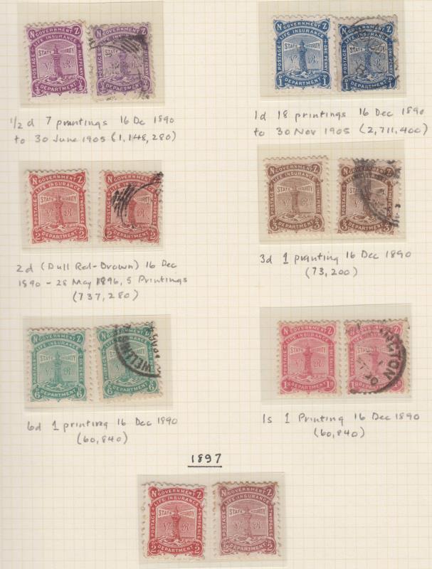 Lot 661 - New Zealand - Life Insurance - Mowbray Collectables Public Stamp Auction #37 Lot 661 - New Zealand - Life Insurance - Mowbray Collectables Public Stamp Auction #37