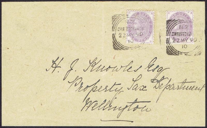 Lot 675 - NEW ZEALAND - Postal Fiscals - QV Longtypes - Mowbray Collectables Public Stamp Auction #37 Lot 675 - NEW ZEALAND - Postal Fiscals - QV Longtypes - Mowbray Collectables Public Stamp Auction #37