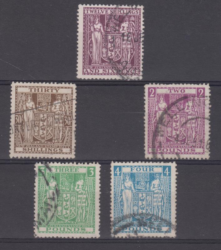 Lot 694 - NEW ZEALAND - Postal Fiscals - Arms  -  Mowbray Collectables ​Public Stamp Auction #37