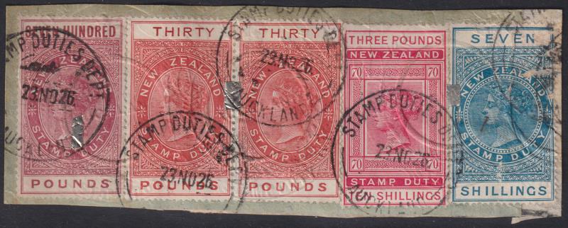 Lot 721 - NEW ZEALAND - Revenues - Mowbray Collectables Public Stamp Auction #37 Lot 721 - NEW ZEALAND - Revenues - Mowbray Collectables Public Stamp Auction #37