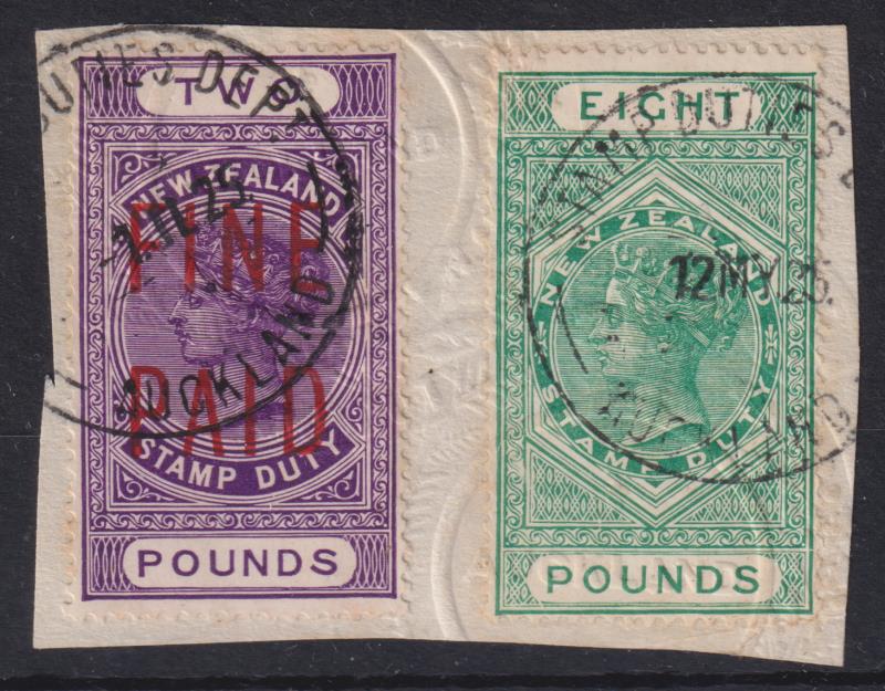 Lot 727 - NEW ZEALAND - Revenues - Other  -  Mowbray Collectables ​Public Stamp Auction #37