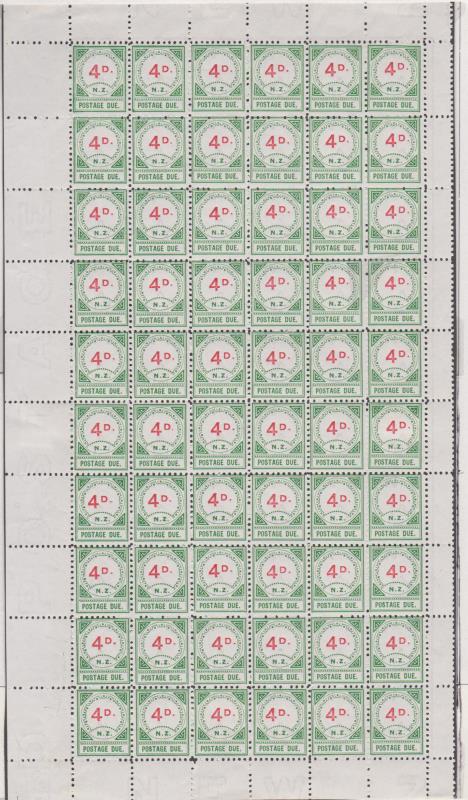 Lot 749 - New Zealand - Postage Dues  -  Mowbray Collectables ​Public Stamp Auction #37