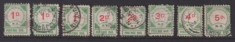 Lot 756 - New Zealand - Postage Dues  -  Mowbray Collectables ​Public Stamp Auction #37