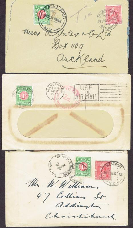 Lot 777 - New Zealand - Postage Dues  -  Mowbray Collectables ​Public Stamp Auction #37