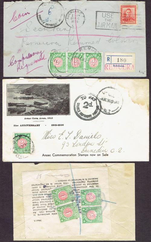 Lot 778 - New Zealand - Postage Dues  -  Mowbray Collectables ​Public Stamp Auction #37