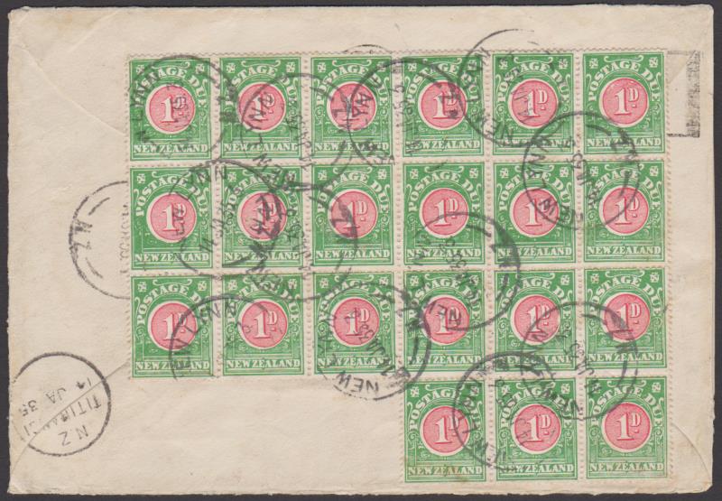 Lot 783 - New Zealand - Postage Dues  -  Mowbray Collectables ​Public Stamp Auction #37