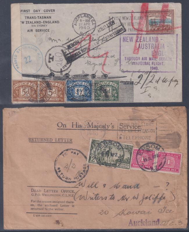 Lot 802 - New Zealand - Postage Dues - Mowbray Collectables Public Stamp Auction #37 Lot 802 - New Zealand - Postage Dues - Mowbray Collectables Public Stamp Auction #37
