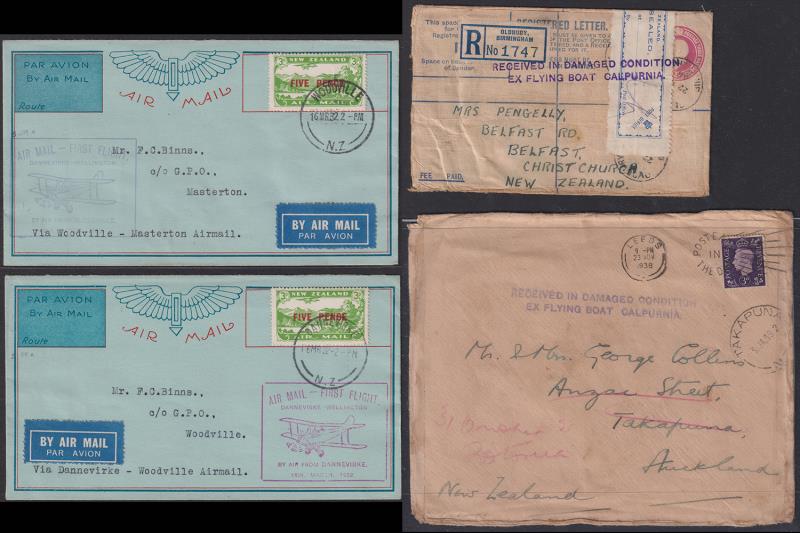 Lot 816 - flight covers  -  Mowbray Collectables ​Public Stamp Auction #37