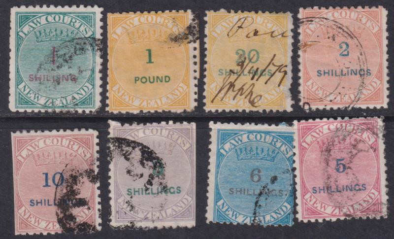 Lot 1058 - NEW ZEALAND - Revenues - Mowbray Collectables Postal Stamp Auction #524 Lot 1058 - NEW ZEALAND - Revenues - Mowbray Collectables Postal Stamp Auction #524