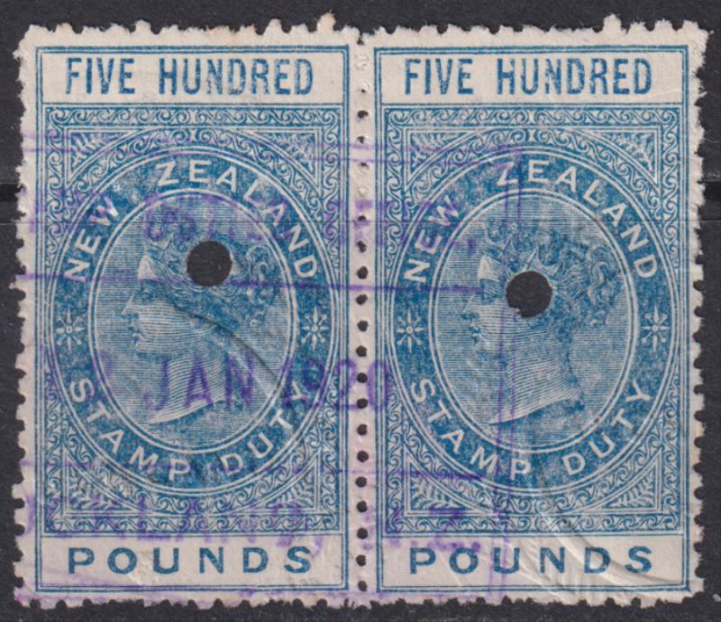 Lot 1068 - NEW ZEALAND - Revenues - Mowbray Collectables Postal Stamp Auction #524 Lot 1068 - NEW ZEALAND - Revenues - Mowbray Collectables Postal Stamp Auction #524