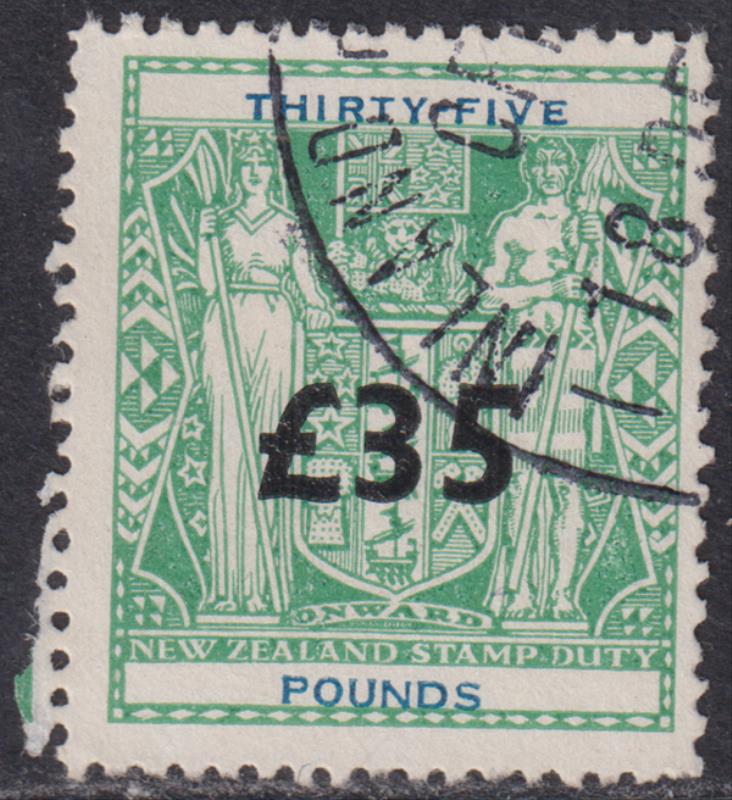 Lot 1089 - NEW ZEALAND - Revenues - Mowbray Collectables Postal Stamp Auction #524 Lot 1089 - NEW ZEALAND - Revenues - Mowbray Collectables Postal Stamp Auction #524