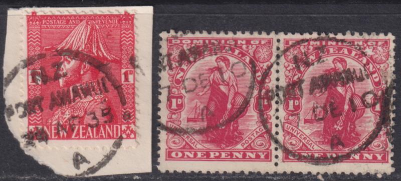 Lot 314 - New Zealand - Postal History  -  Mowbray Collectables Postal Stamp Auction #524