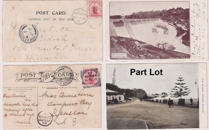 Lot 336 - New Zealand - Postal History  -  Mowbray Collectables Postal Stamp Auction #524