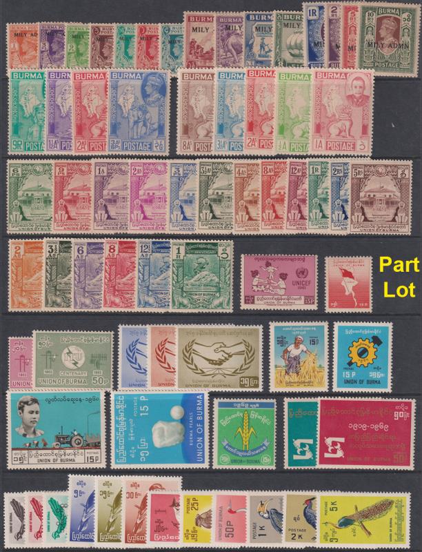 Lot 35 - collections and accumulations  -  Mowbray Collectables Postal Stamp Auction #524