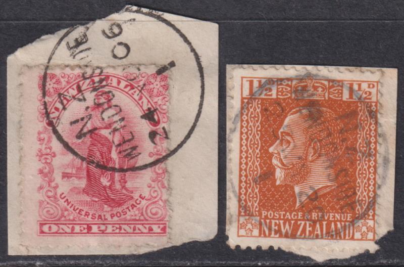 Lot 350 - New Zealand - Postal History  -  Mowbray Collectables Postal Stamp Auction #524