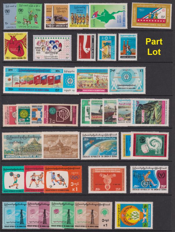 Lot 36 - collections and accumulations  -  Mowbray Collectables Postal Stamp Auction #524