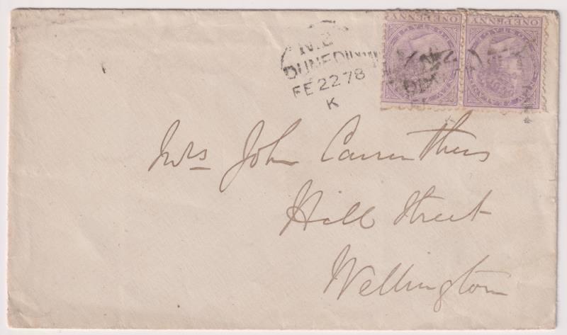 Lot 385 - New Zealand - Postal History  -  Mowbray Collectables Postal Stamp Auction #524