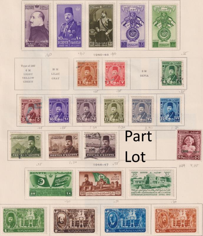 Lot 46 - collections and accumulations  -  Mowbray Collectables Postal Stamp Auction #524