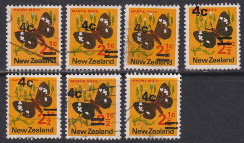 Lot 662 - NEW ZEALAND - Definitives - Mowbray Collectables Postal Stamp Auction #524 Lot 662 - NEW ZEALAND - Definitives - Mowbray Collectables Postal Stamp Auction #524