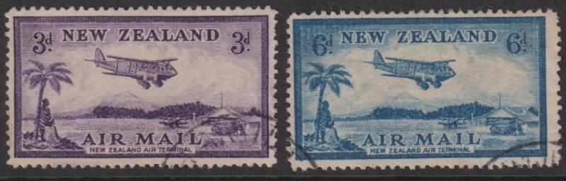 Lot 681 - NEW ZEALAND - Airmail  -  Mowbray Collectables Postal Stamp Auction #524