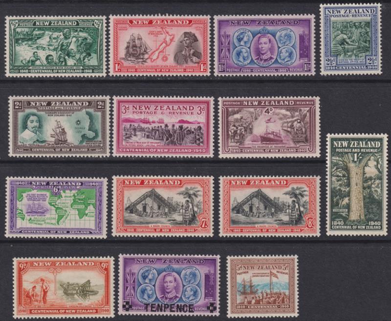 Lot 708 - NEW ZEALAND - Commemoratives  -  Mowbray Collectables Postal Stamp Auction #524