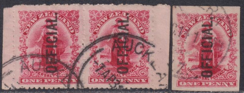 Lot 748 - New Zealand - Officials - Mowbray Collectables Postal Stamp Auction #524 Lot 748 - New Zealand - Officials - Mowbray Collectables Postal Stamp Auction #524