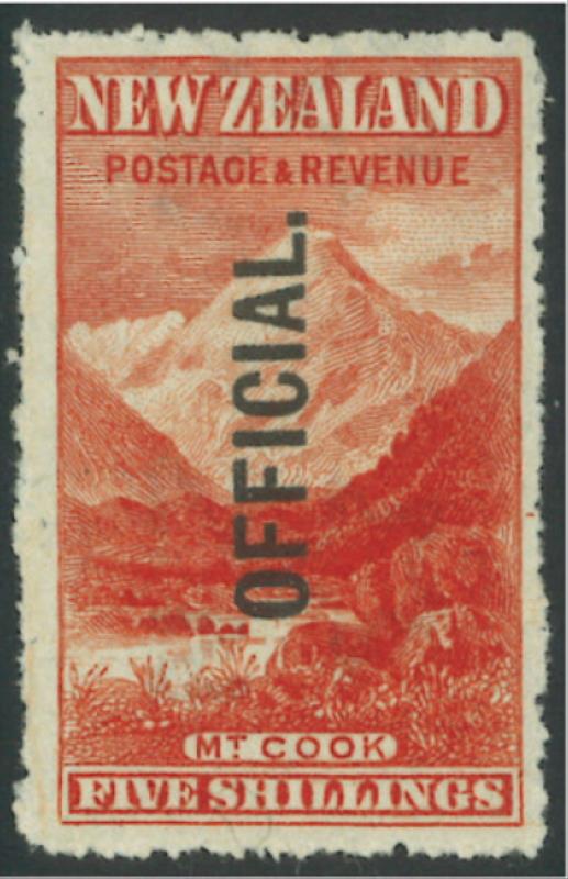 Lot 751 - New Zealand - Officials - Mowbray Collectables Postal Stamp Auction #524 Lot 751 - New Zealand - Officials - Mowbray Collectables Postal Stamp Auction #524