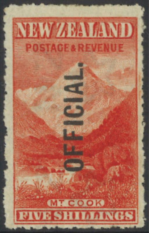Lot 759 - New Zealand - Officials - Mowbray Collectables Postal Stamp Auction #524 Lot 759 - New Zealand - Officials - Mowbray Collectables Postal Stamp Auction #524